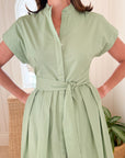 NAVYBLEU Winnie Dress Sage