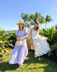 PINK CITY PRINTS Katie Dress Poets Stripe