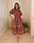 OMIKA Wren Midi Dress Espresso