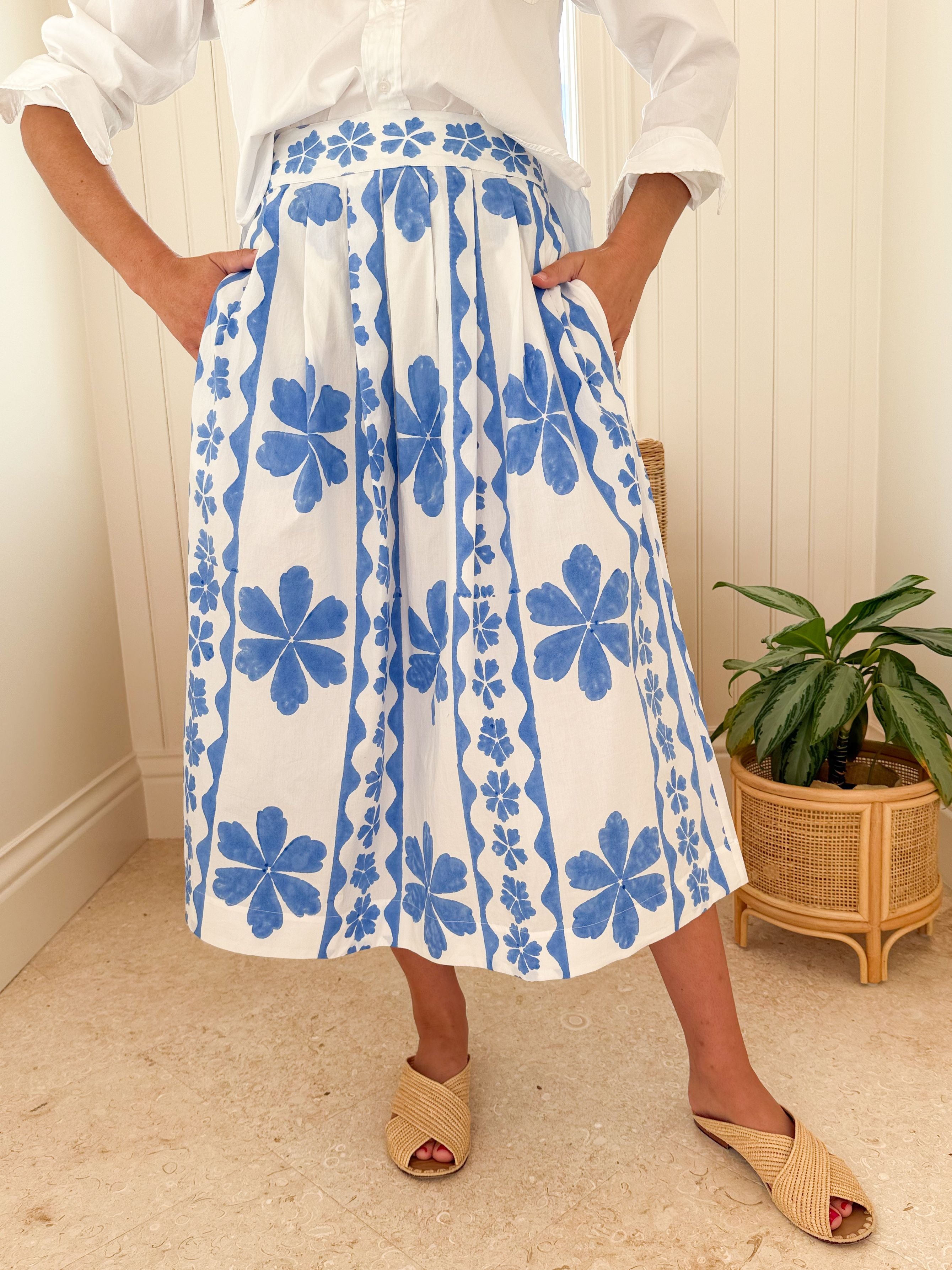 MAREA Carsyn Skirt Sea Dahlia – Matilda's Life Style