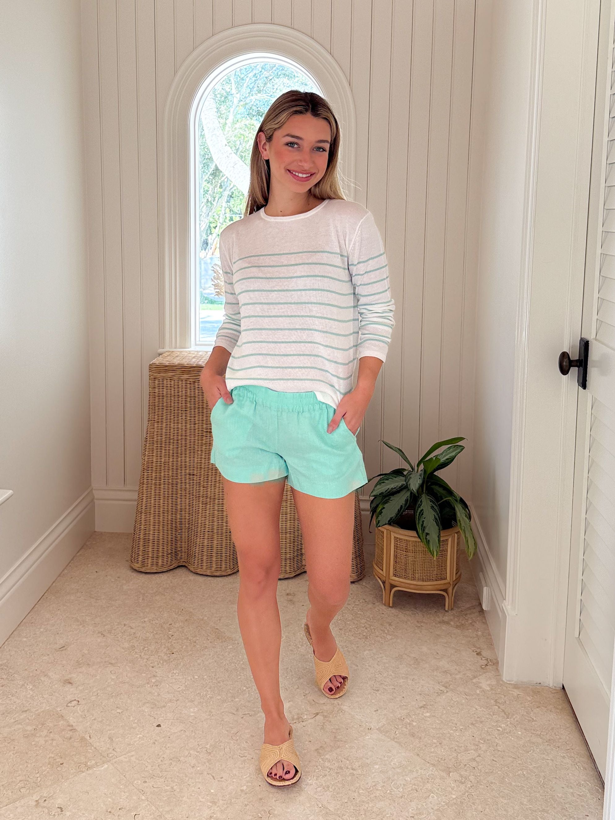 HIHO Ginger Shorts Ice Green