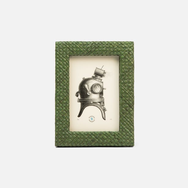 Uvita Frame Dark Green 4x6