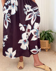 OMIKA Kira Midi Dress Adrienne Ganache