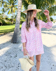FRAE The Kathy Button Down Shirt Pink Original Block