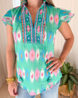 FINAL SALE BELLA TU Camden Top Mint