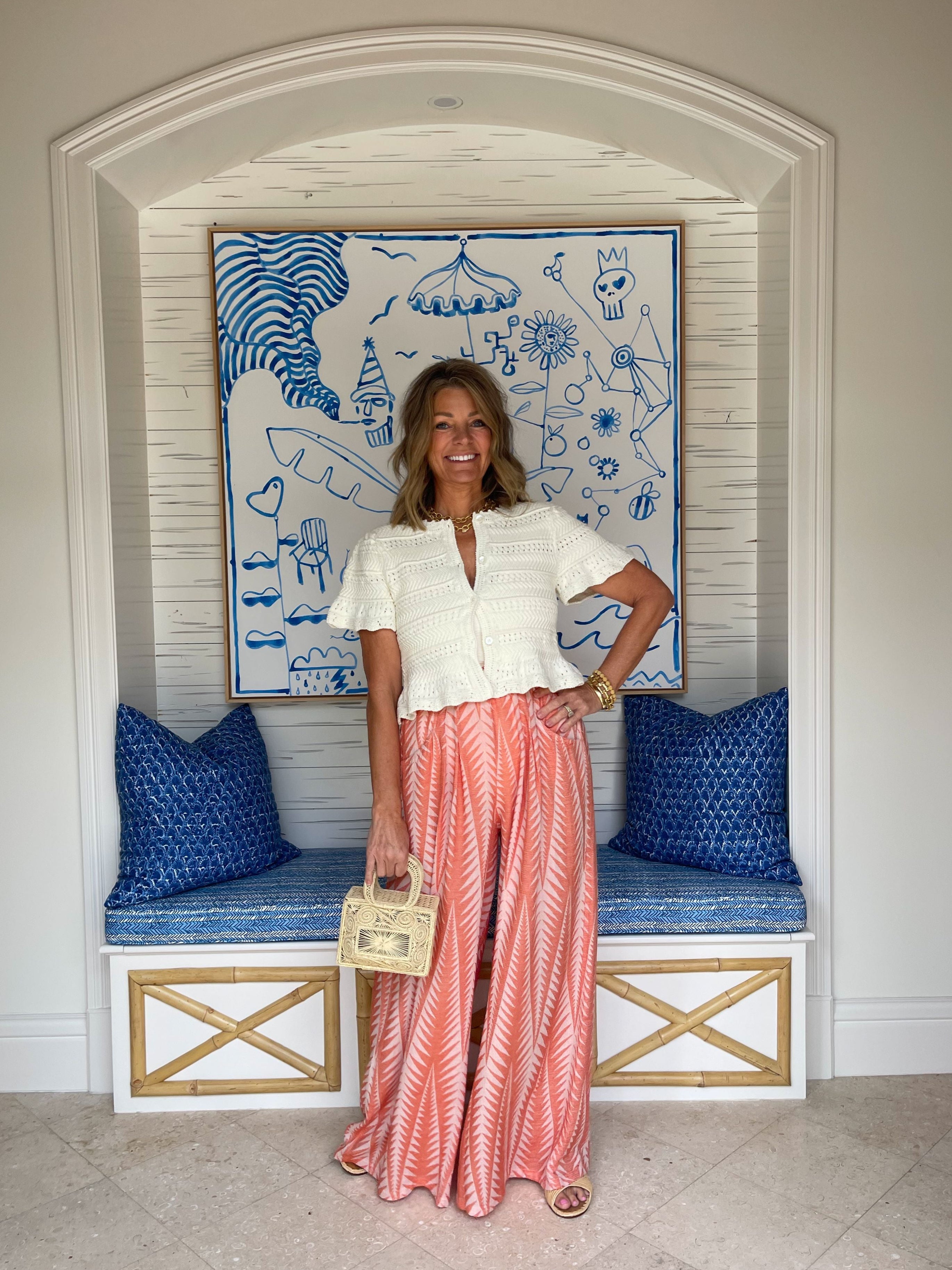 PEARL & CAVIAR Finikas Pants Mandarin