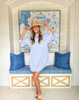 OLIPHANT Avery Dress Surrey Blue