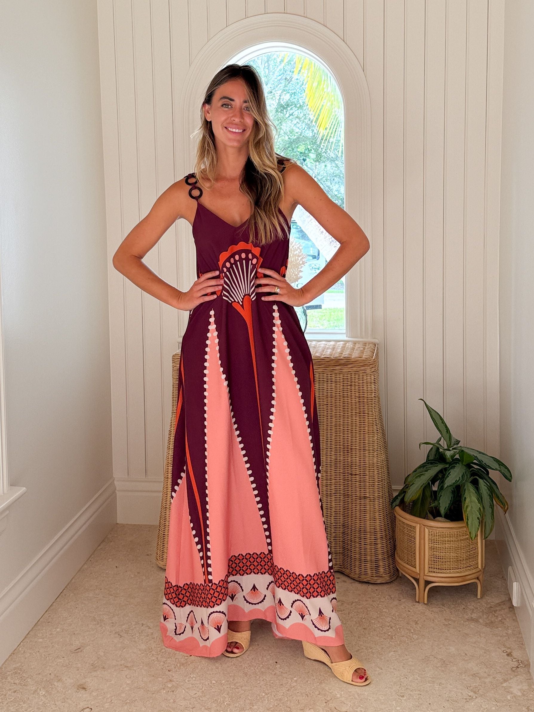 LAVI Patricia Dress Garnet
