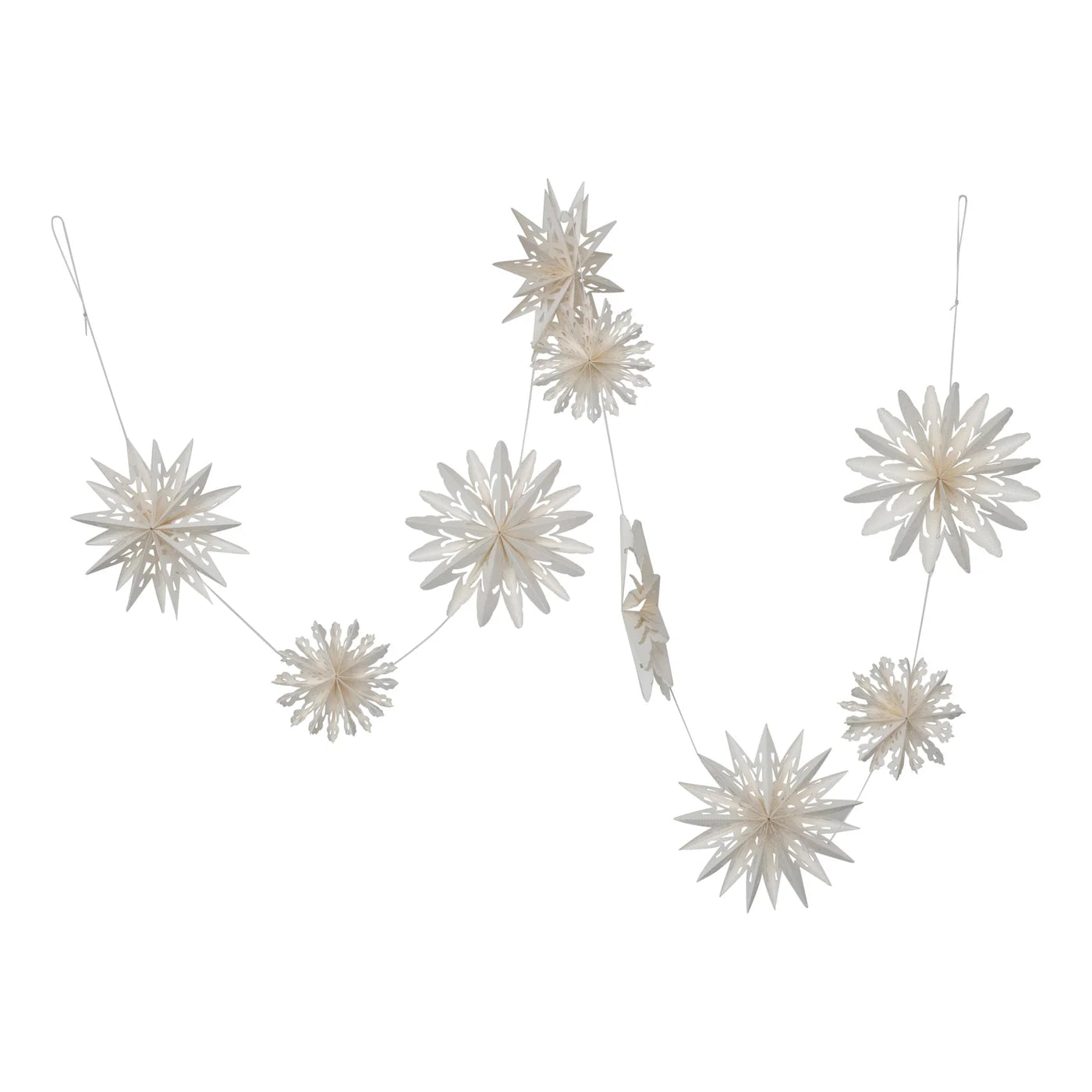 Snowflake Garland 72"