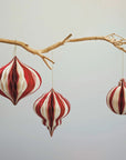 Paper Honeycomb Ornament with Glitter