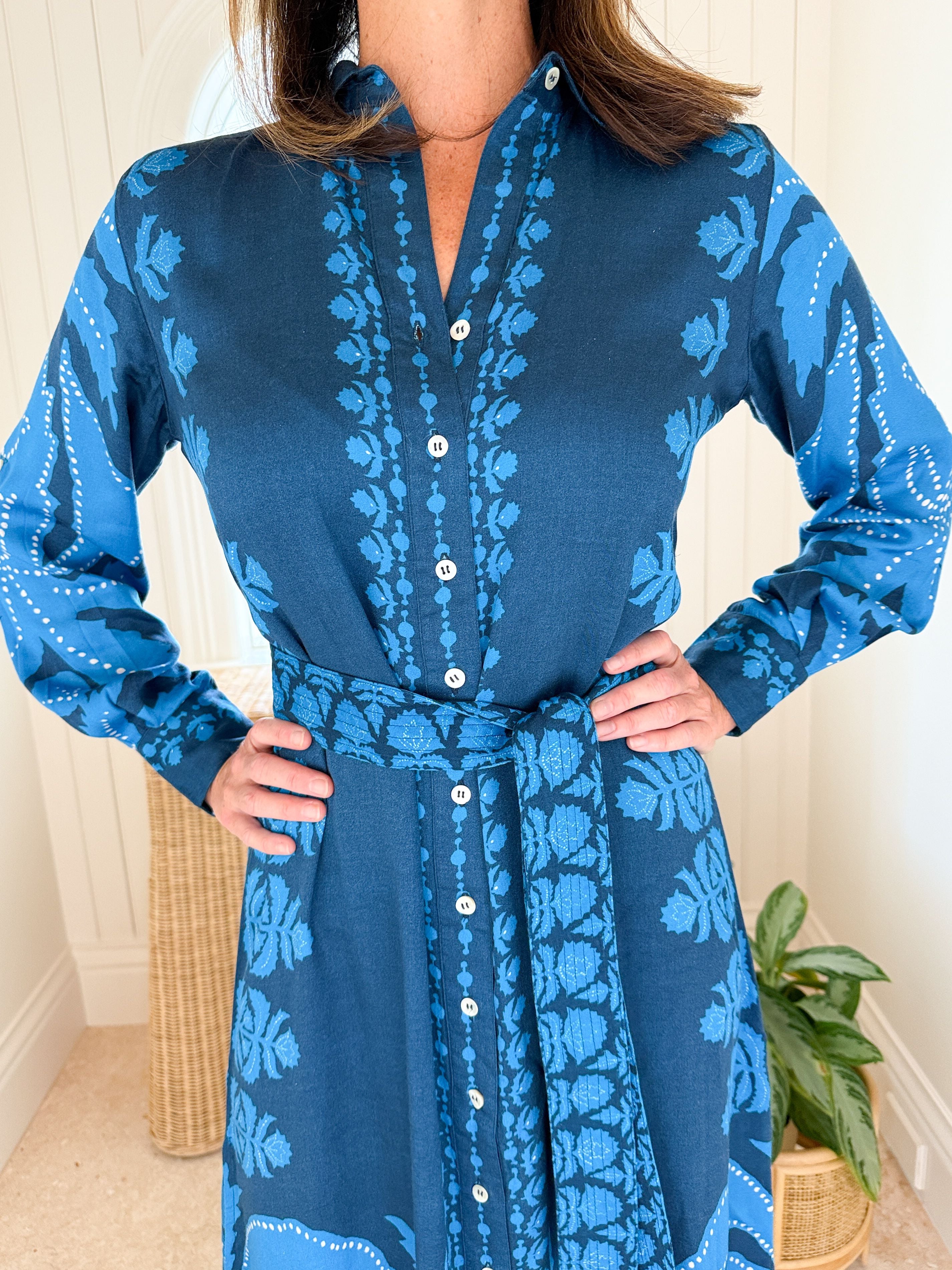 OMIKA Emma Maxi Dress Nikita Atlantic