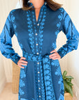 OMIKA Emma Maxi Dress Nikita Atlantic