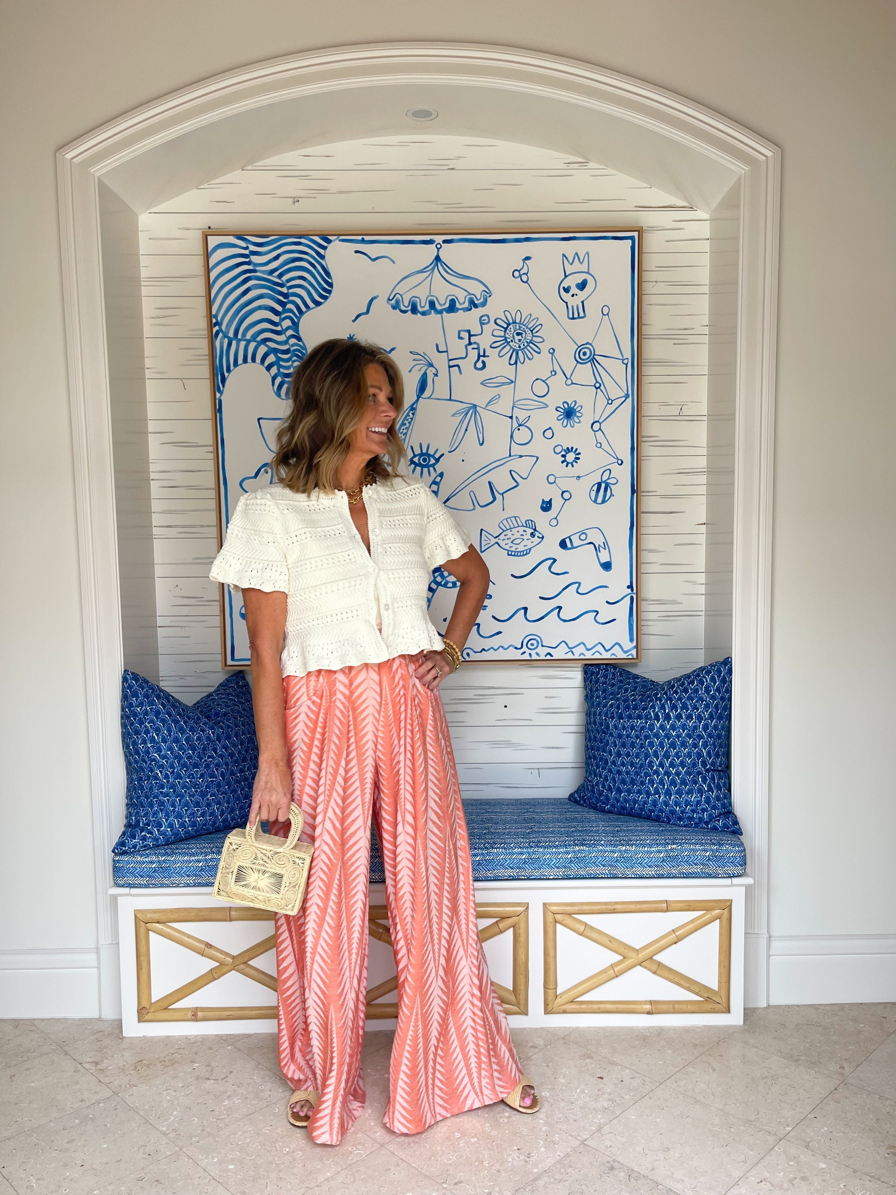 PEARL & CAVIAR Finikas Pants Mandarin