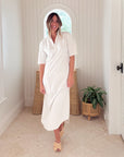 FRANK & EILEEN Emma Dress Vintage White