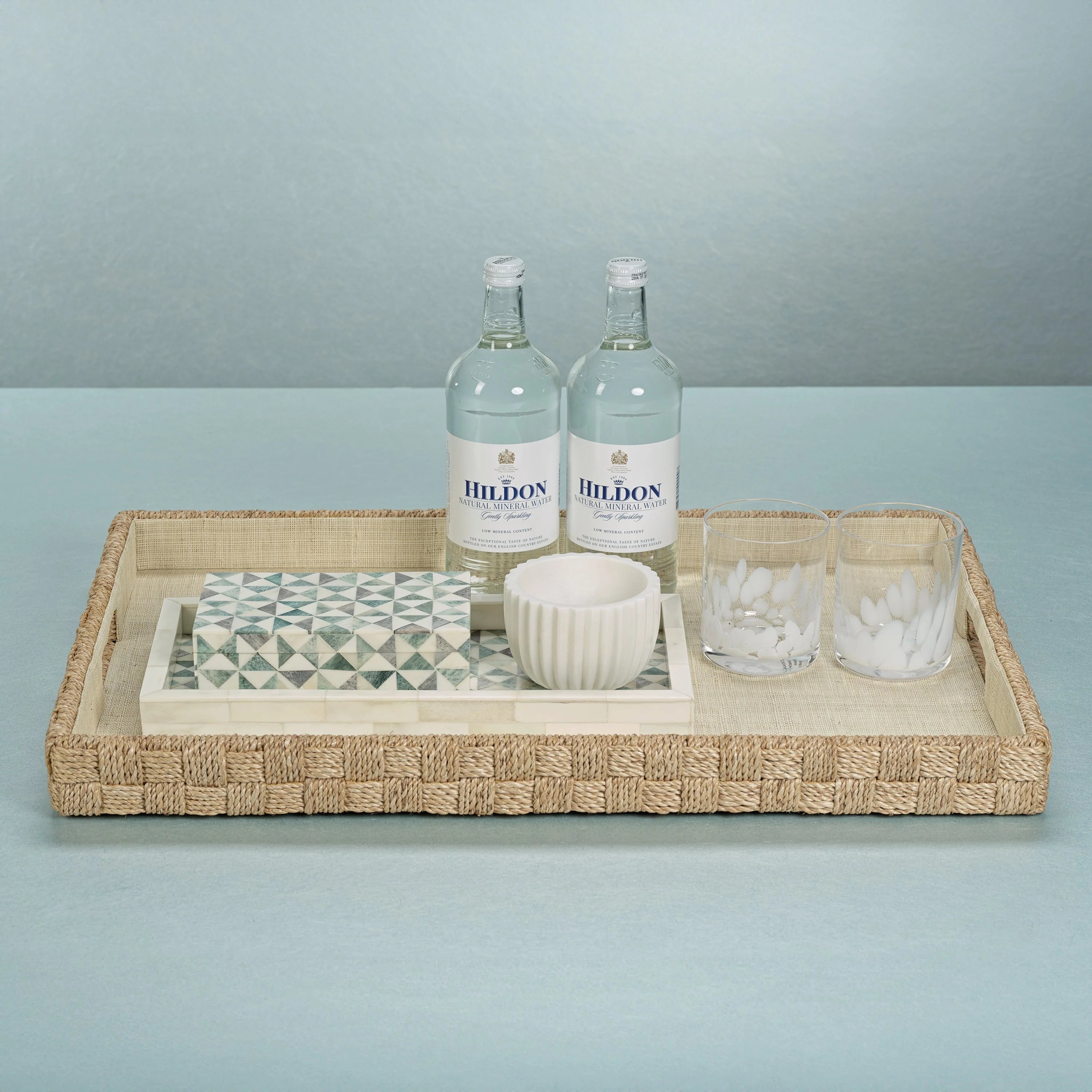 Abaca Rope Serving Tray Large
