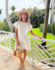 OLIPHANT Ava Mini Dress Tisbury White