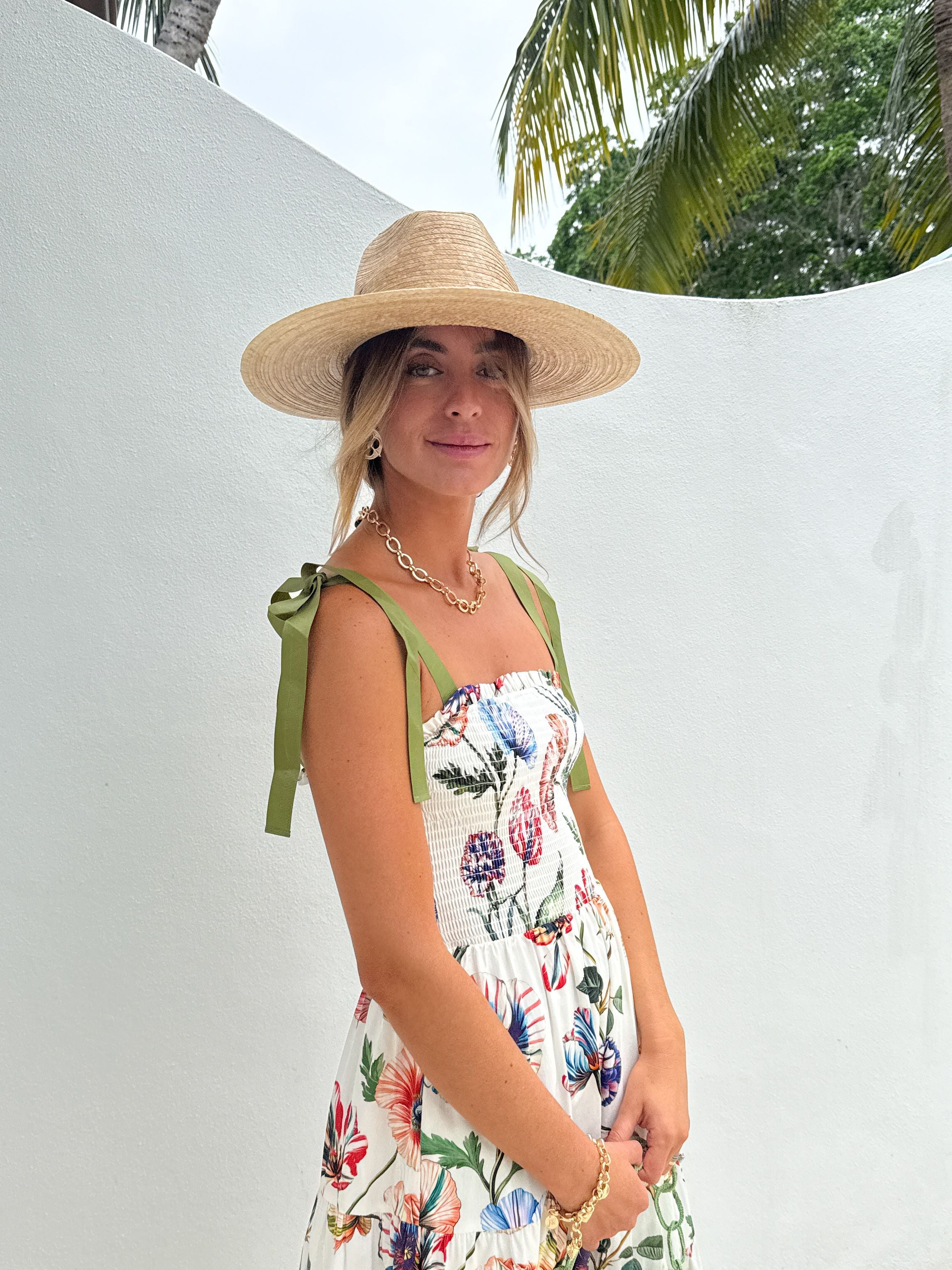 PROSPERINA Aurea Midi Dress Bloom Service