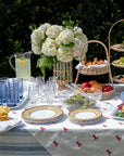 JULISKA Bamboo Caning Melamine Dinner Plate-Set/4