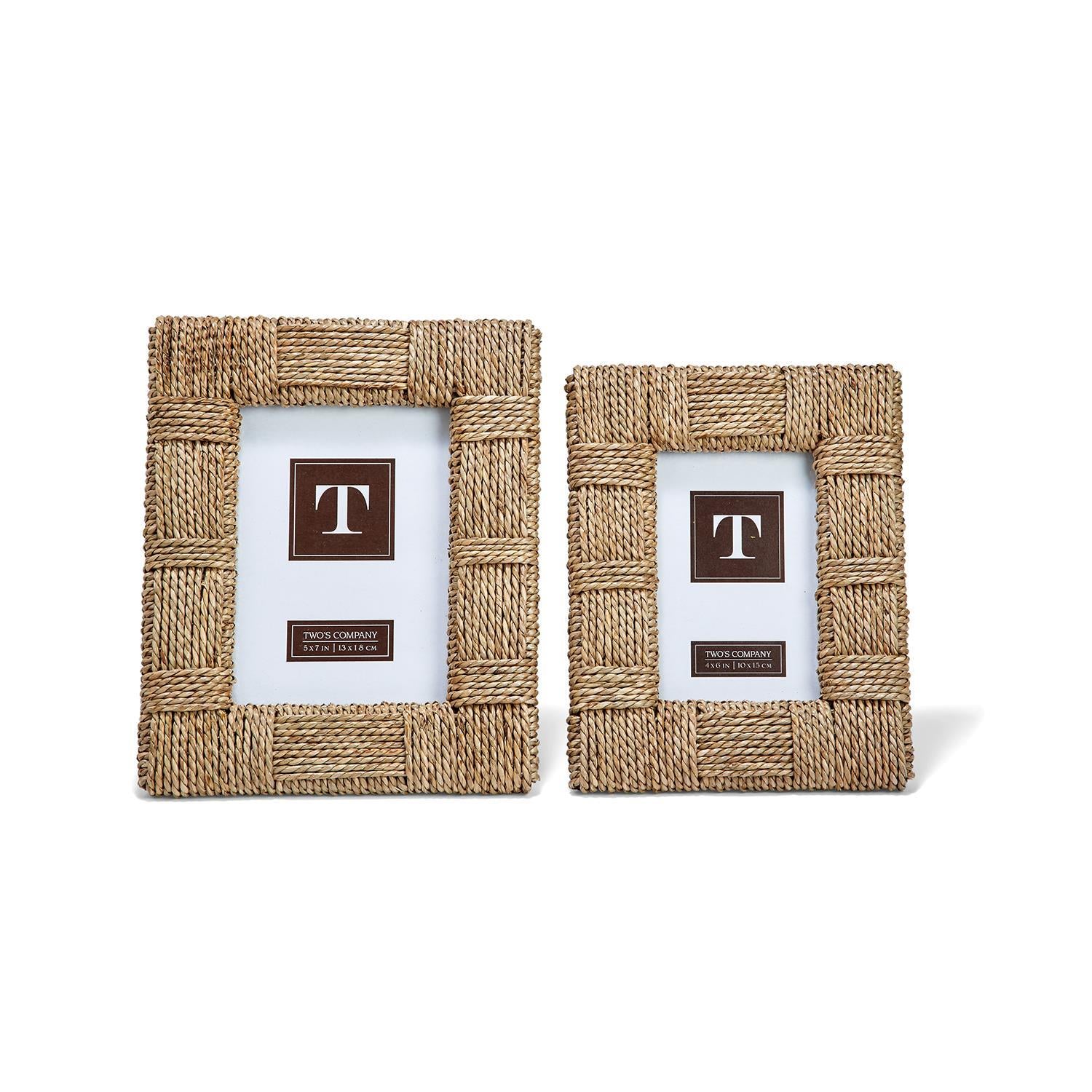 Woven Seagrass Frame-5x7