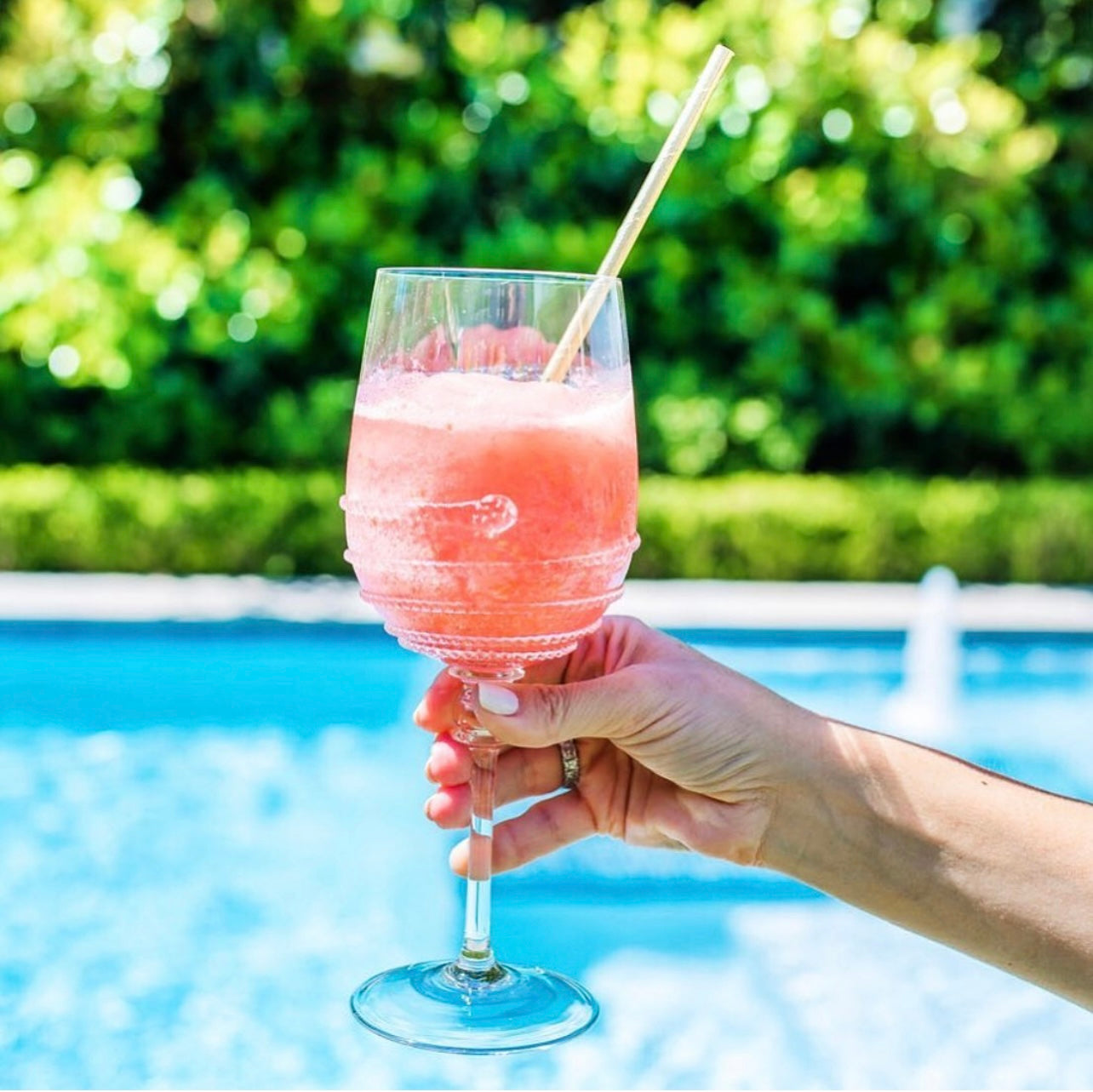 Juliska Al Fresco Isabella Wine Glass