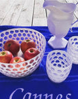 Lente Acrylic White Tumbler - Set/6