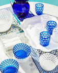 Lente Acrylic Blue Tumbler - Set/6