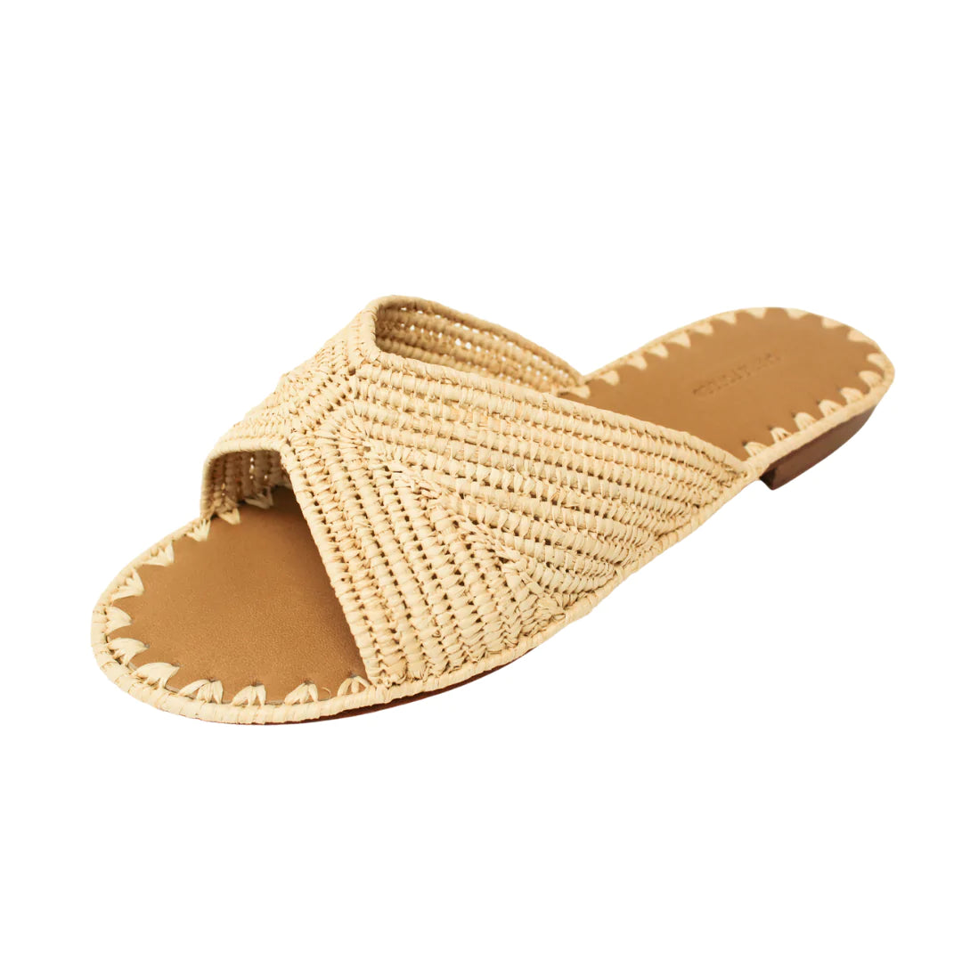 CARRIE FORBES Salon Raffia Sandal
