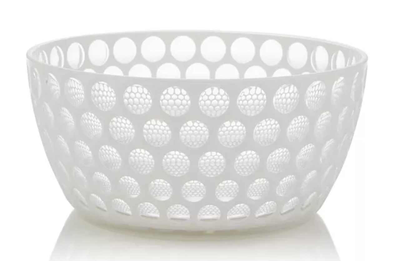 Lente Salad Bowl White
