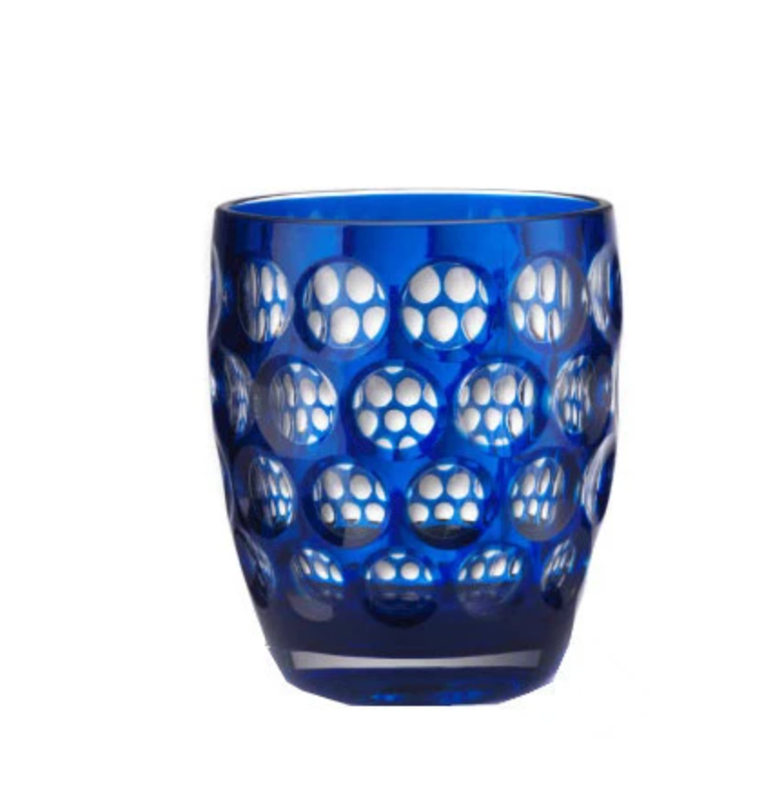 Lente Acrylic Blue Tumbler - Set/6