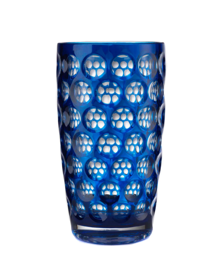Lente Acrylic Blue Highball-Set/6