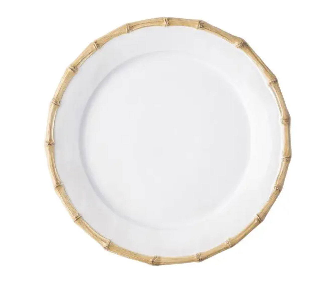 JULISKA Bamboo Natural Dessert/Salad Plate-Set/4