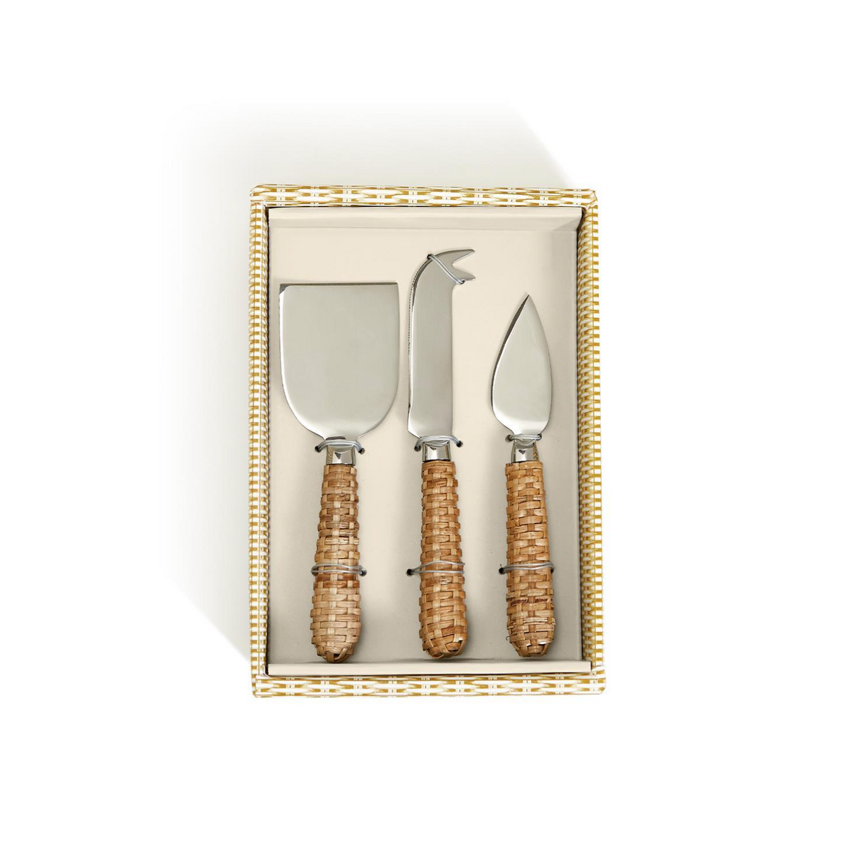 Rattan Cheese Knives-Set/3 – Matilda's Life Style