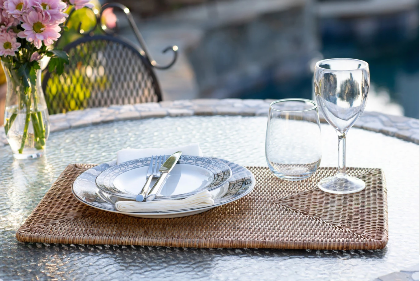 Rectangular Placemats Honey -Set/4