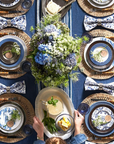 JULISKA Le Panier Delft Blue Dinner Plate-Set/4