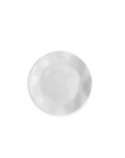 FINAL SALE Ruffle White Melamine Canape Plate-Set/4