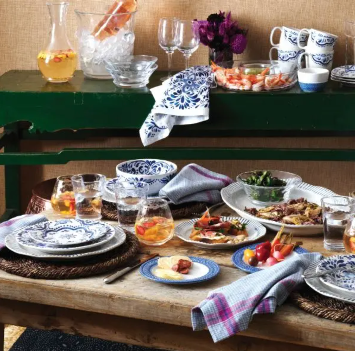 JULISKA Le Panier Ramekin Delft Blue-Set/2