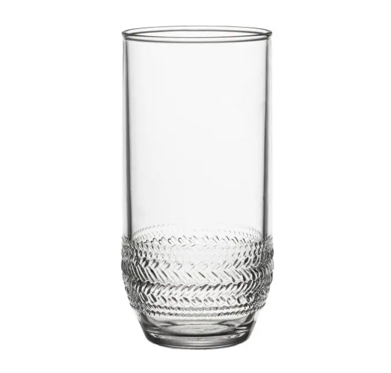 Juliska Isabella Acrylic Stemless Wine Glass Set of 8 | Clear | Os