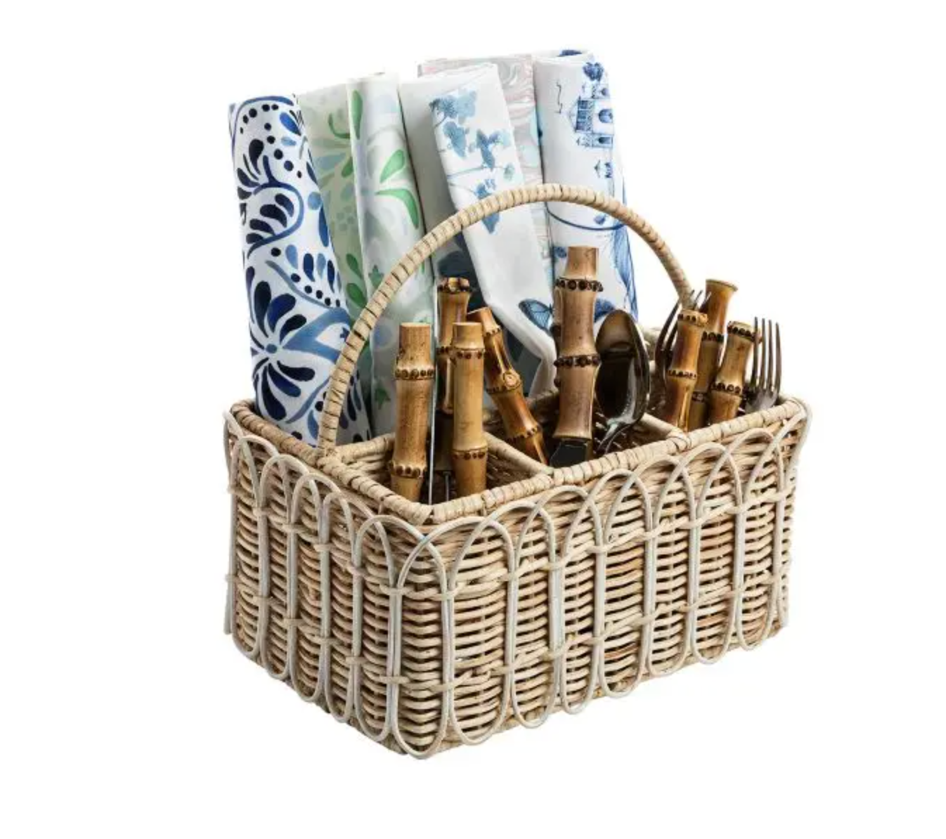 JULISKA Provence Rattan Caddy