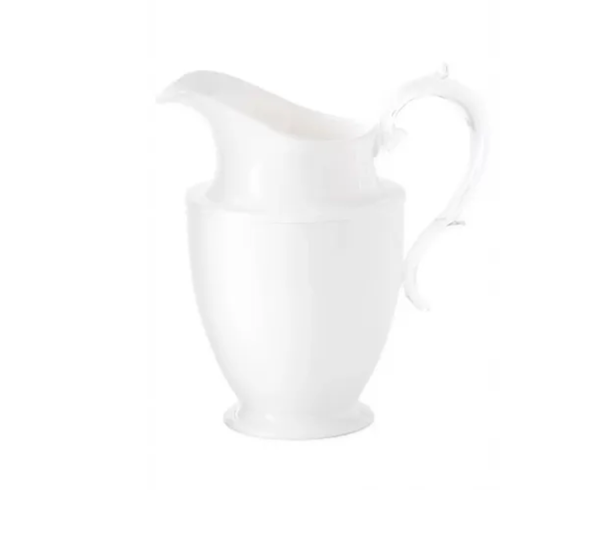 MARIO LUCA Federica Acrylic Pitcher White