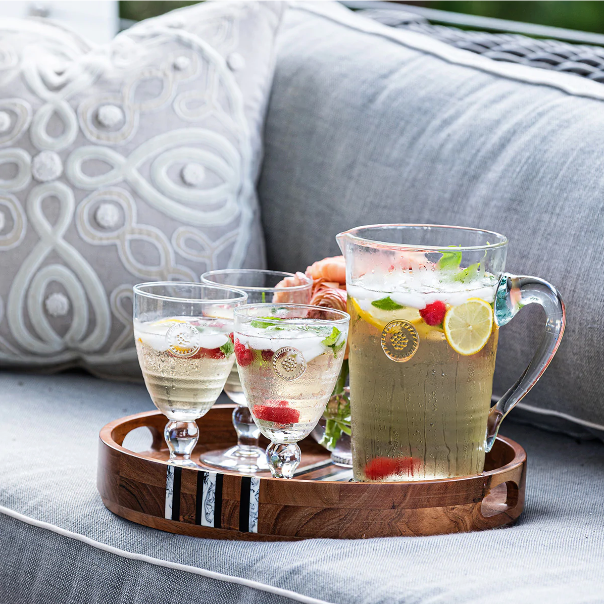 JULISKA Berry & Thread Footed Goblet