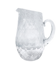MARIPOSA Clear Pineapple Textured Pitcher Large