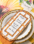 Bamboo Table Card Set/12