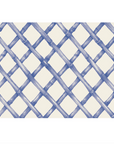 Blue Lattice Placemat Set/24