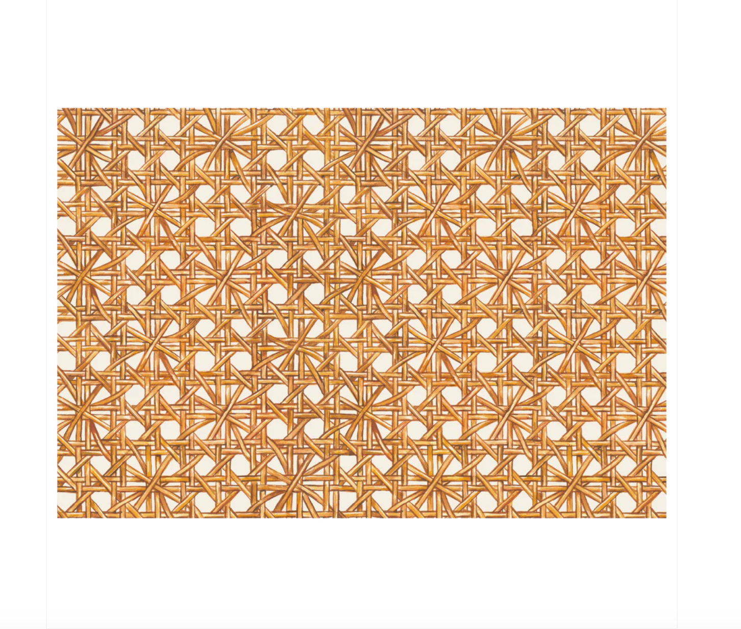 Rattan Weave Placemat Set/24