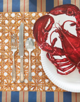 Rattan Weave Placemat Set/24