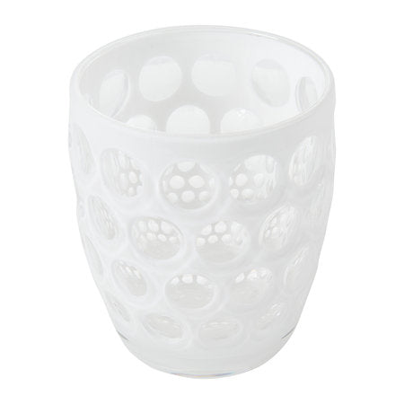 Lente Acrylic White Tumbler - Set/6