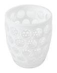 Lente Acrylic White Tumbler - Set/6