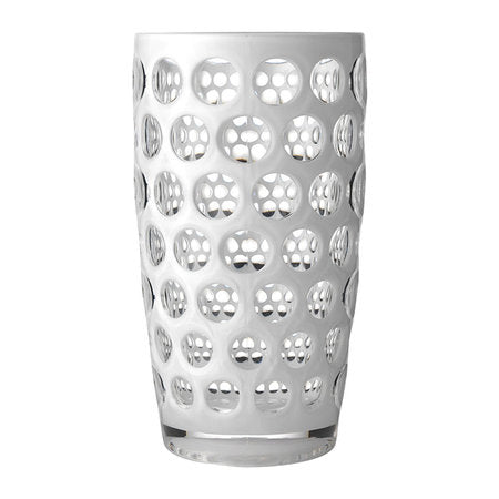 Lente Acrylic White Highball-Set/6