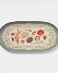 Specimans of the Sea Oval Enamel Tray