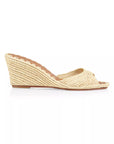 CARRIE FORBES Nador Raffia Wedge Sandal